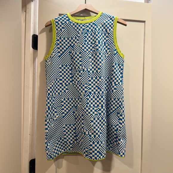 Plaid knit dress - Picture 1 of 2